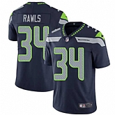 Nike Seattle Seahawks #34 Thomas Rawls Steel Blue Team Color NFL Vapor Untouchable Limited Jersey,baseball caps,new era cap wholesale,wholesale hats